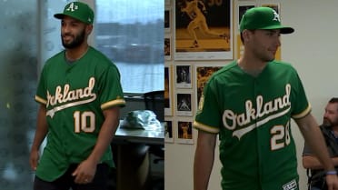 Oakland A's news: First of 2023 MLB uniform ads unveiled - Athletics Nation