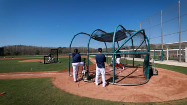 Devers at Spring Training