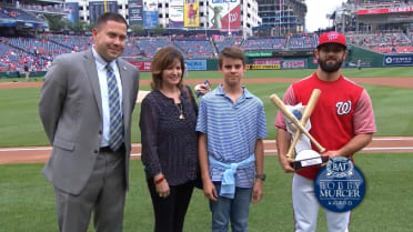 Nats presented with Murcer Award