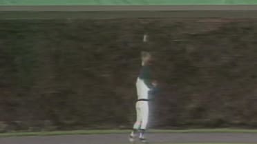 Monday's leaping grab in center