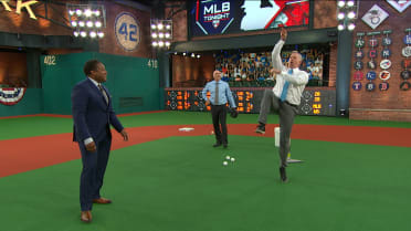 MLB Tonight demos short-hop drill