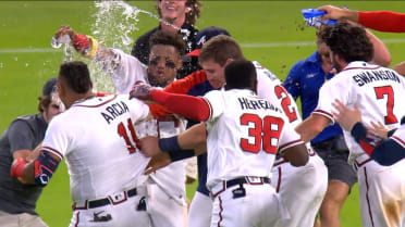 Orlando Arcia comforts Elias Díaz and keeps him from having to watch the  tense situation : r/Basebaww