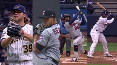 Twins, Brewers throw near no-nos