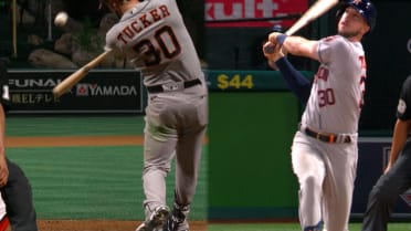 Last nights game 2 was absolutely electric! My fiancé also caught Kyle  Tuckers home run shot! #LevelUp : r/Astros