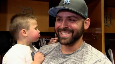 Michael Fulmer and son on outing