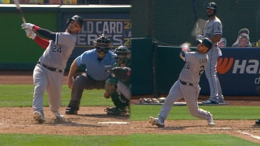 Yasmani Grandal's two-run homer