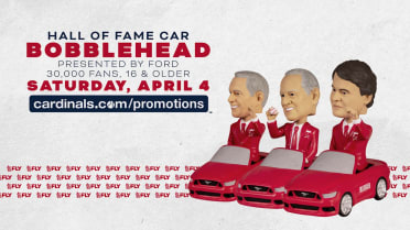 Hall of Fame Car Bobblehead 