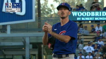 1st inning of Cubs' no-hitter