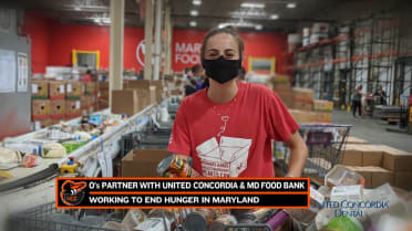 Orioles working to end hunger