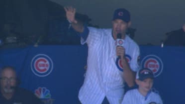 Marshall sings ''Take Me Out''