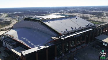 Globe Life Field nearly complete