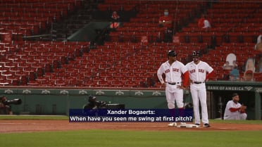 Bogaerts mic'd up vs. Yankees