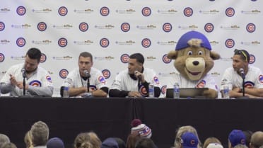 Cubs 'kids only' news conference