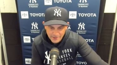 Aaron Boone discusses Yankees win