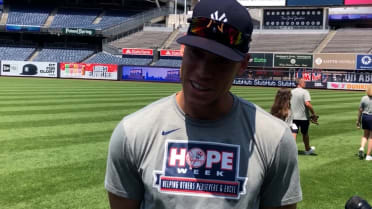 Aaron Judge talks HOPE Week