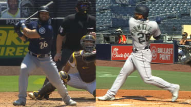 Marmolejos' 2 homers in twin bill