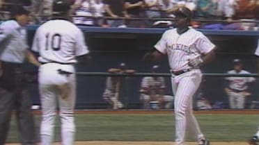 Hayes homers in Rox's home opener