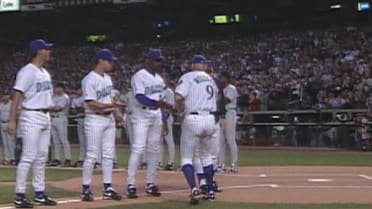 D-backs' starting lineup in 1998