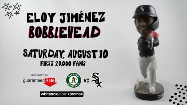 8/10: Eloy Jimenez First MLB Home Run Bobblehead | 07/31