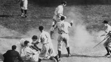 DiMaggio's mad dash home