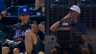 Son of cameraman catches homer
