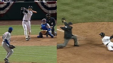 Walker's game-tying RBI double