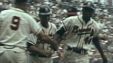 Hank Aaron's 21st homer of 1959
