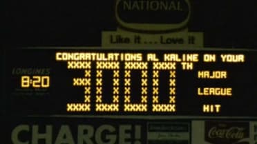 Kaline's 3,000th hit