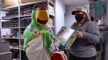 Pirate Parrot's Holiday Donation