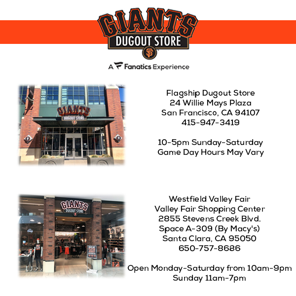 Giants Dugout Store at Oracle Park