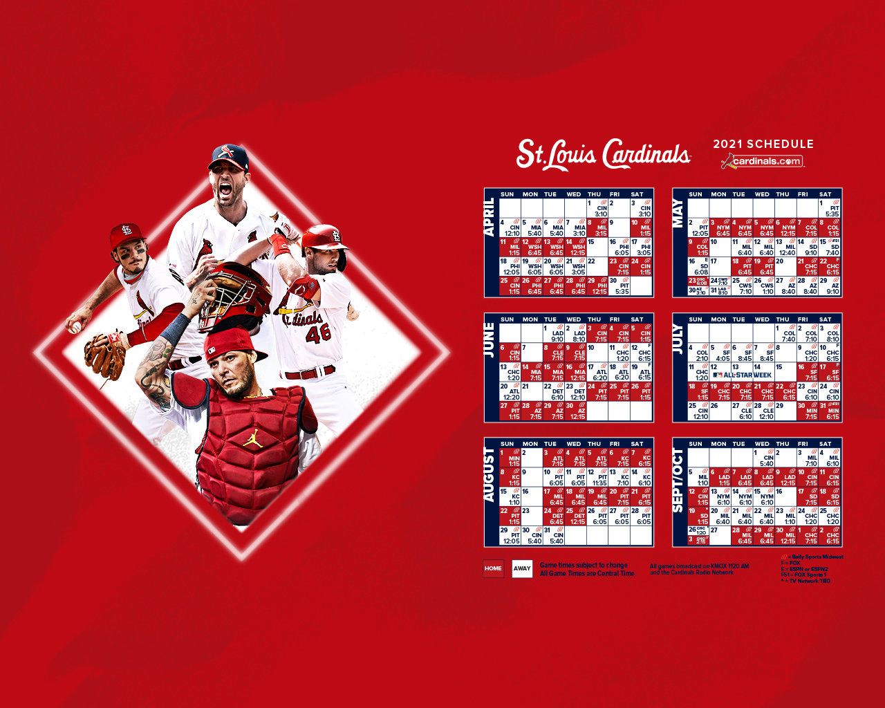 Desktop Wallpaper St Louis Cardinals