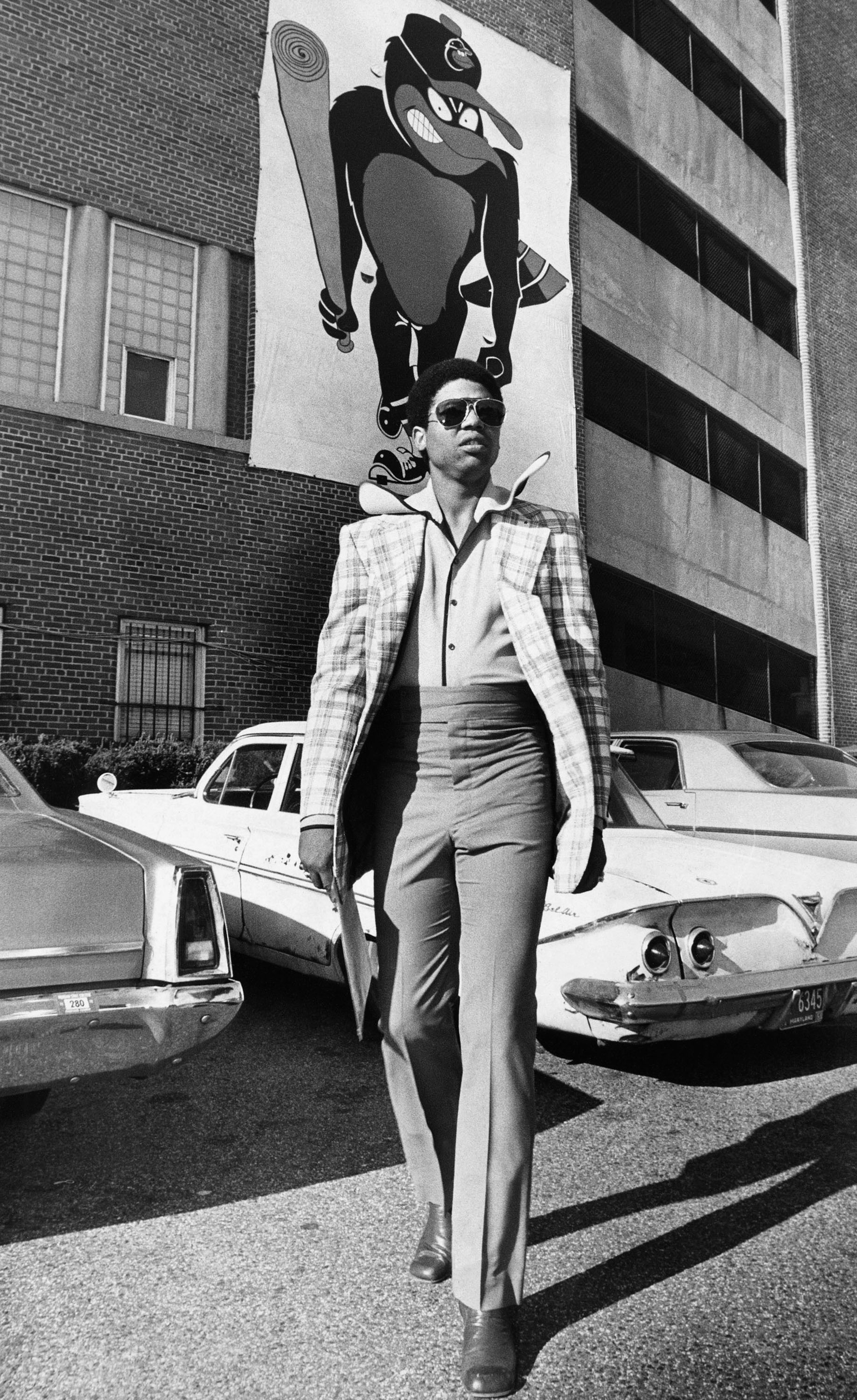 Dock Ellis during the 1971 World Series.