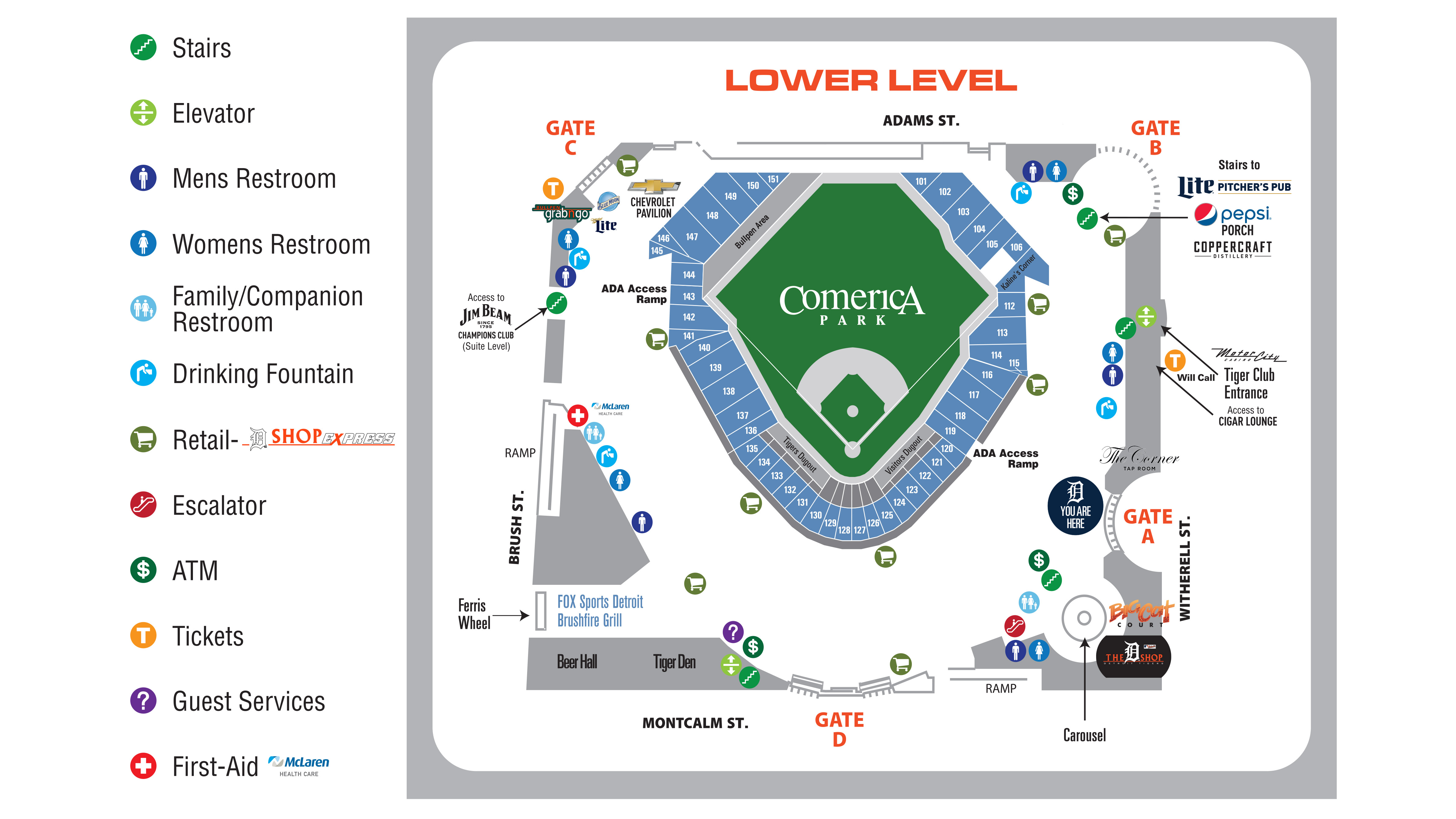 Comerica Theater Seating Chart Pdf Two Birds Home