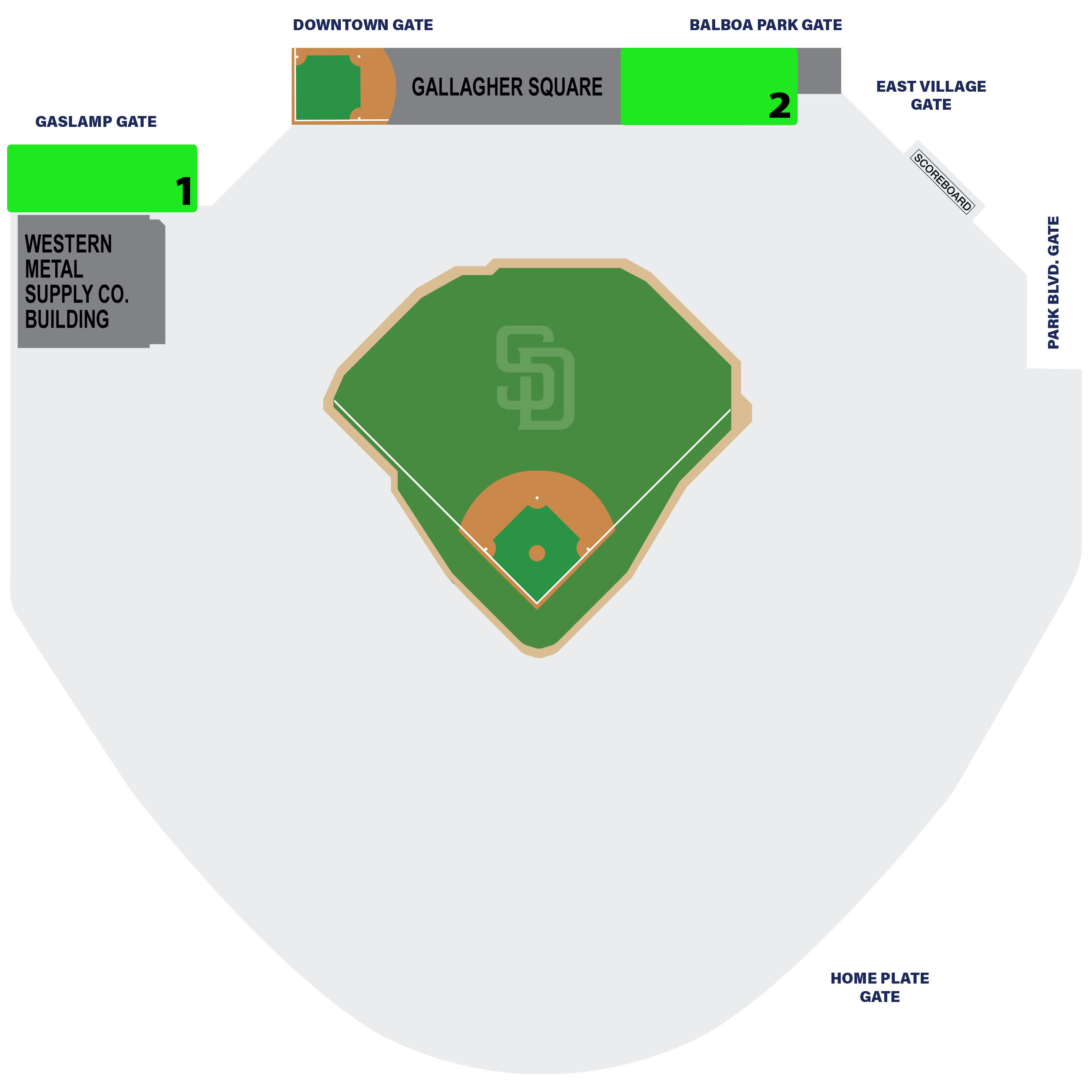 Minute Maid Park Brick Locator