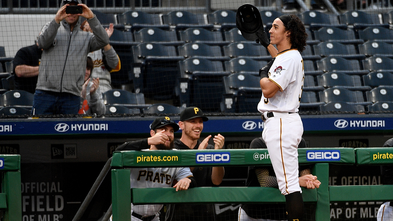 Cole Tucker has the best hair in baseball