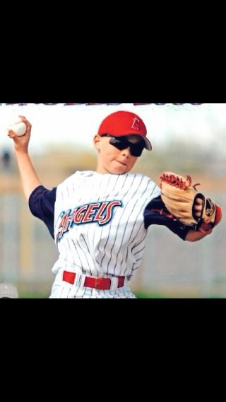 (Rick Burnes: “11 years old. Jered Weaver/Angels fan. Always wanted the shades.”)