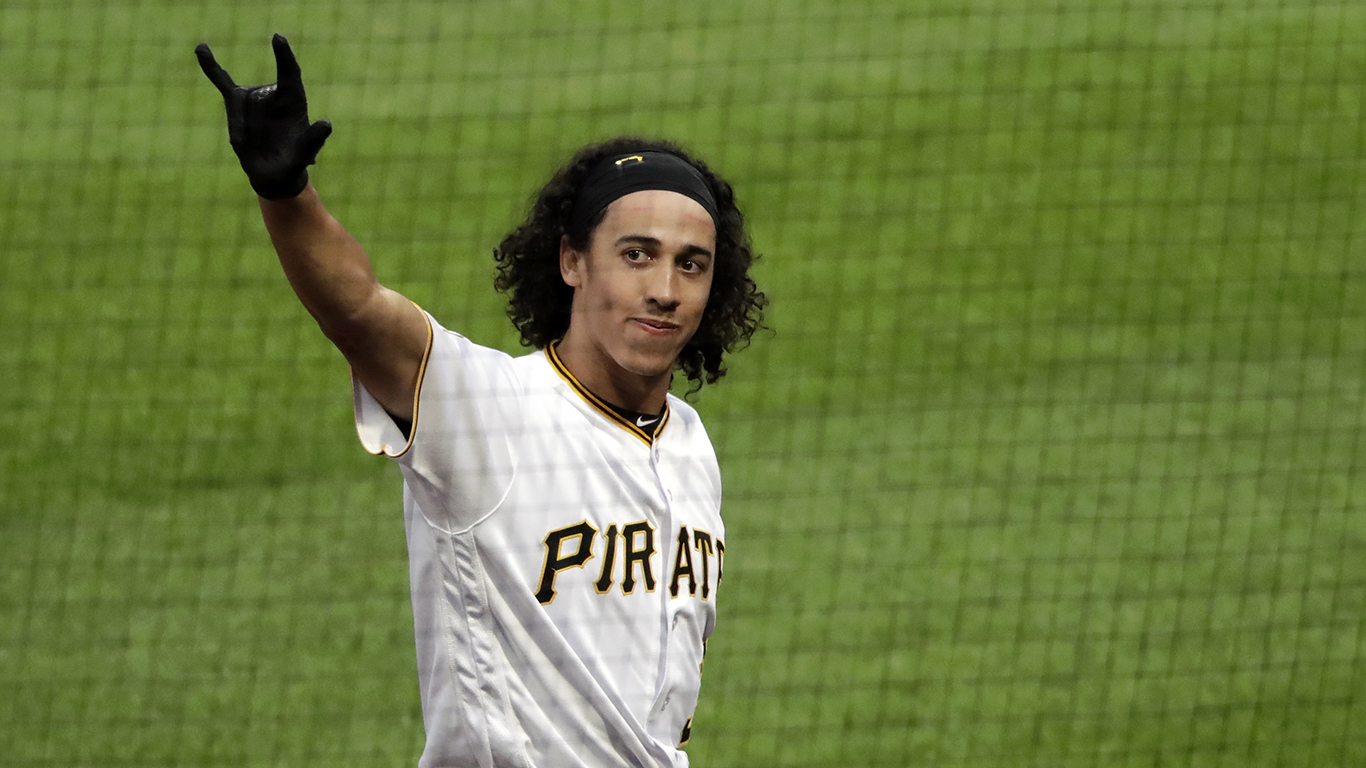 Cole Tucker has the best hair in baseball