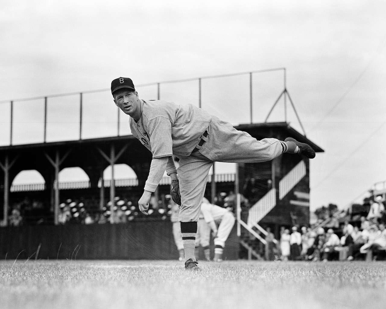 Robert Moses "Lefty" Grove with the Philadelphia Athletics in 1938.