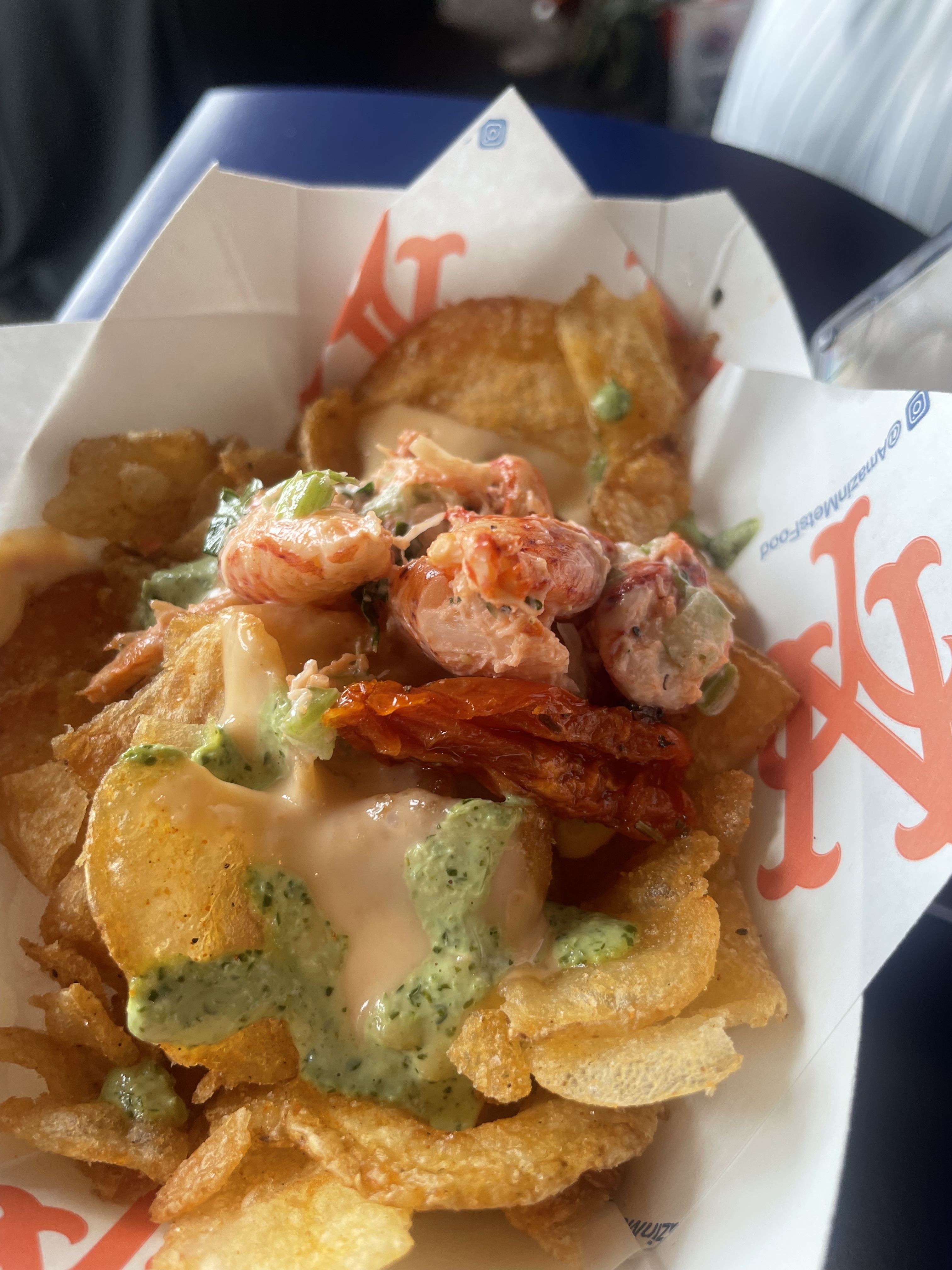 Loaded bayside chips from Lobster Shack