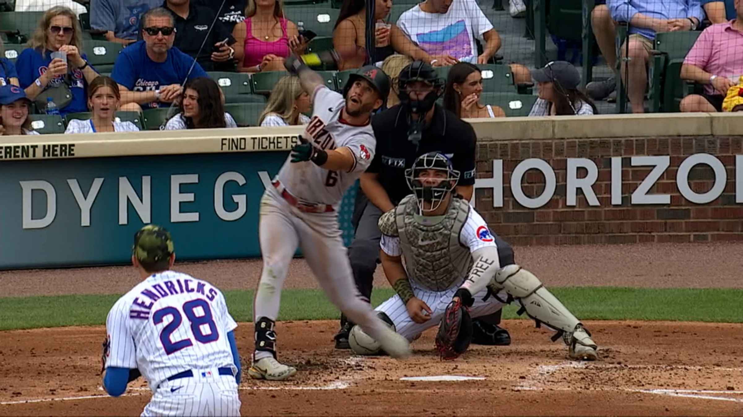 David Peralta's two-run homer, 03/28/2022