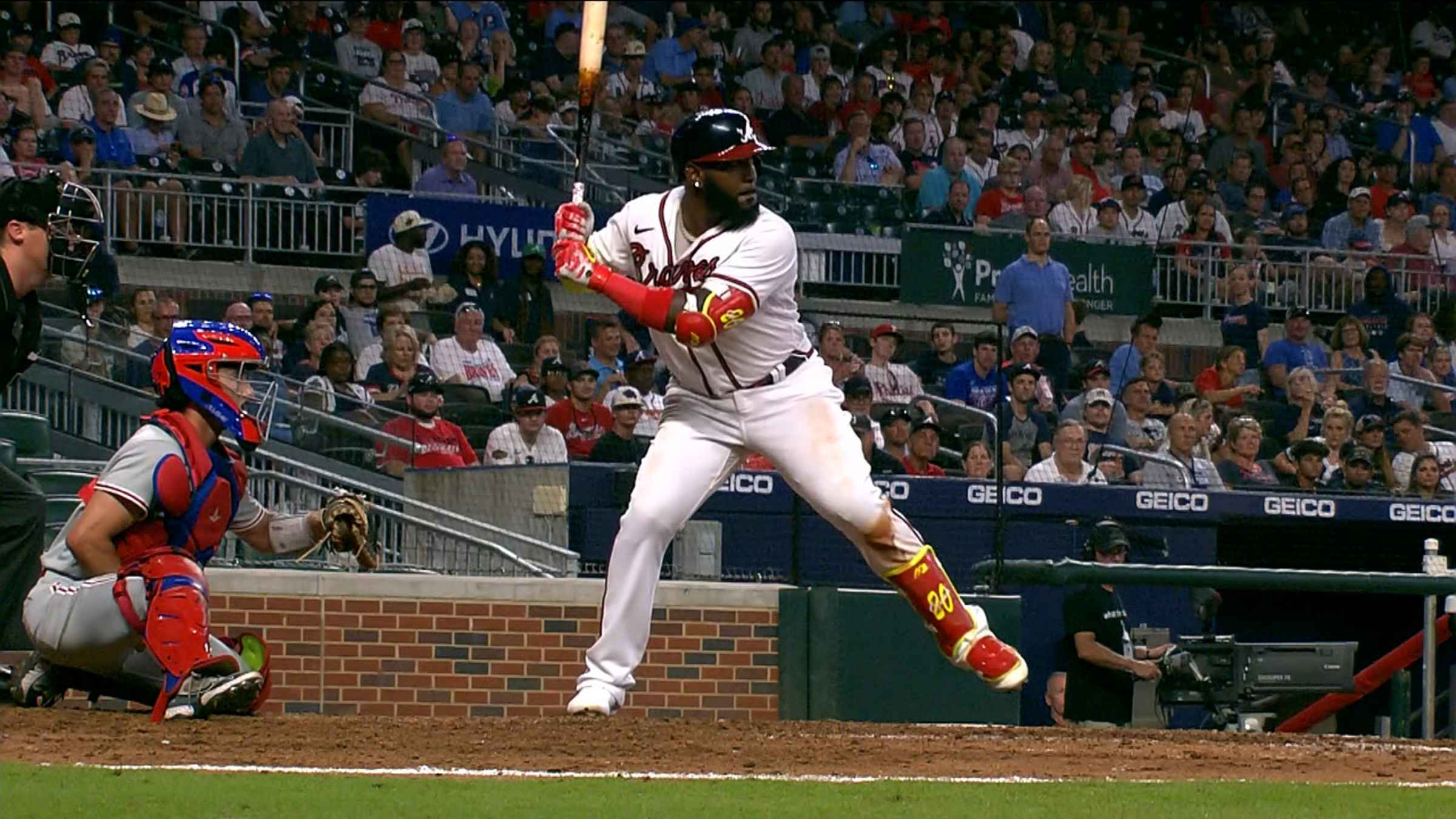 Marcell Ozuna's solo home run, 08/02/2022