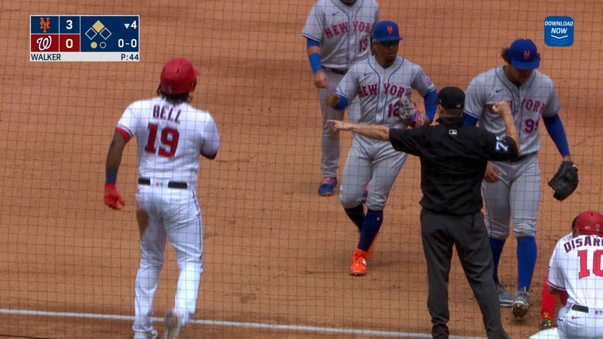 Mets Baserunner Pulled Off a Beautiful Move to Avoid Double Play
