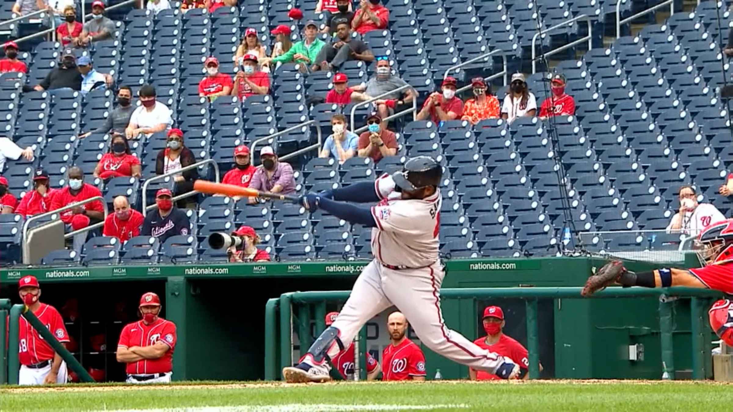 Pablo Sandoval's two-run homer, 04/01/2021