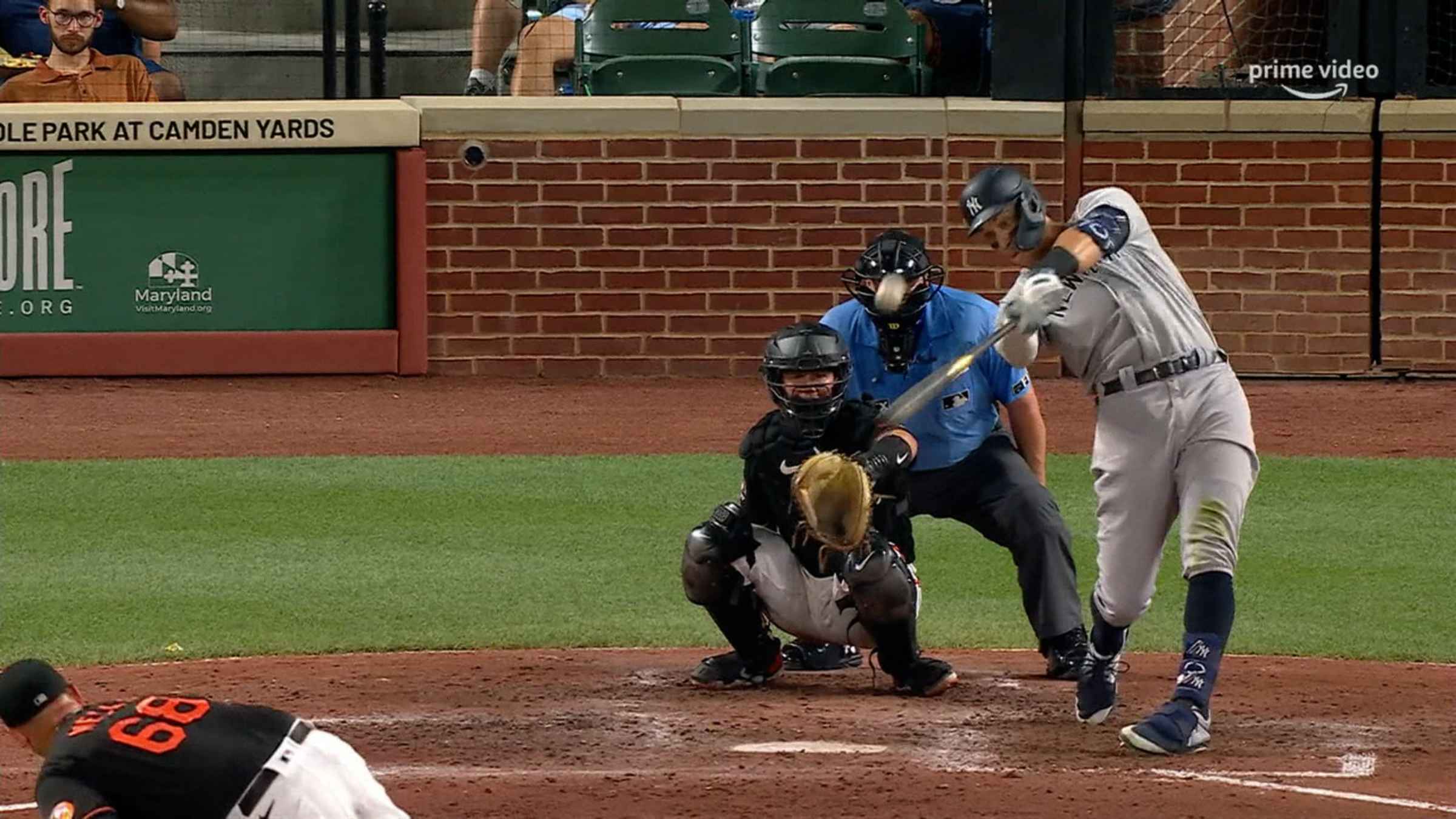 Aaron Judge stays hungry, launches BP homer to faraway concession