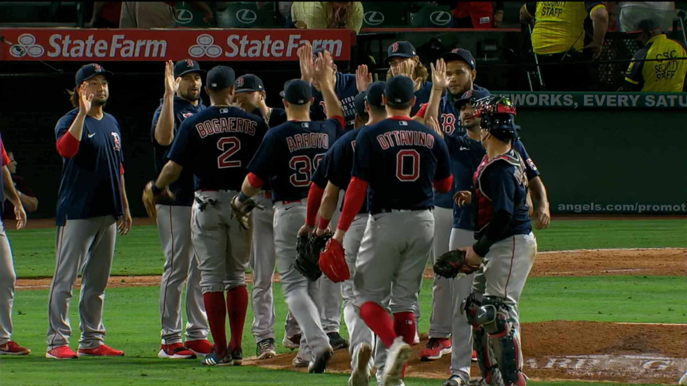 Red Sox Pitcher Adam Ottavino Waved, Cussed at Shohei Ohtani After Final Out