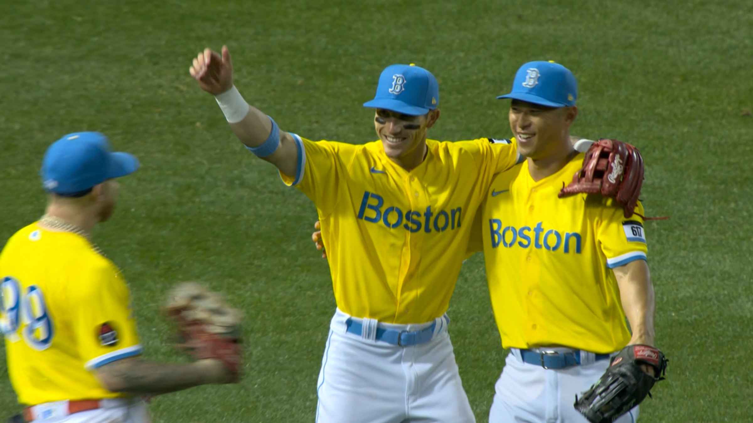 Will Boston Red Sox wear yellow uniforms on Marathon Monday? Alex