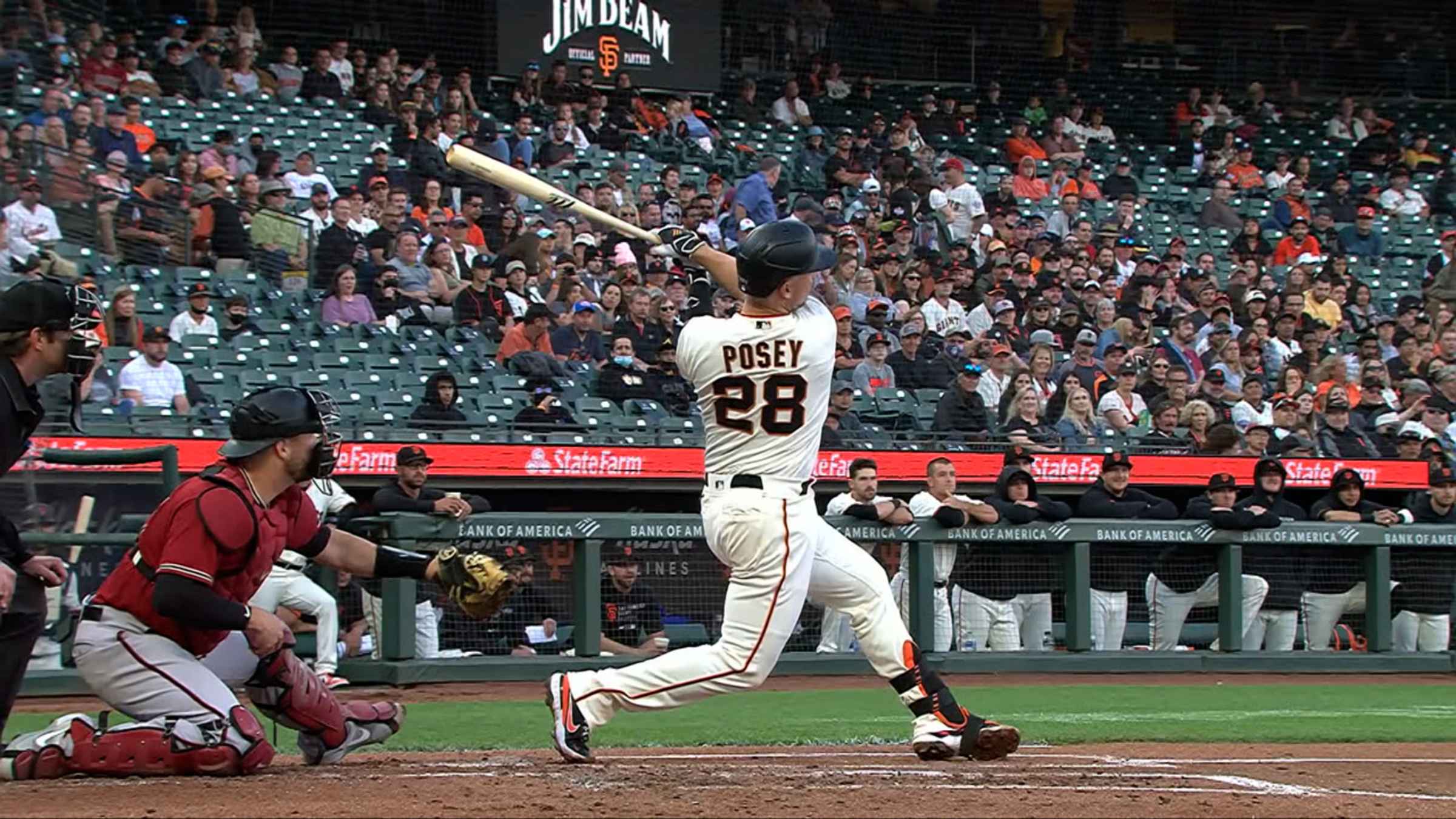 Buster Posey Game-Used Home Jersey worn during his 3 run homerun on 9/20/15  - HZ421466