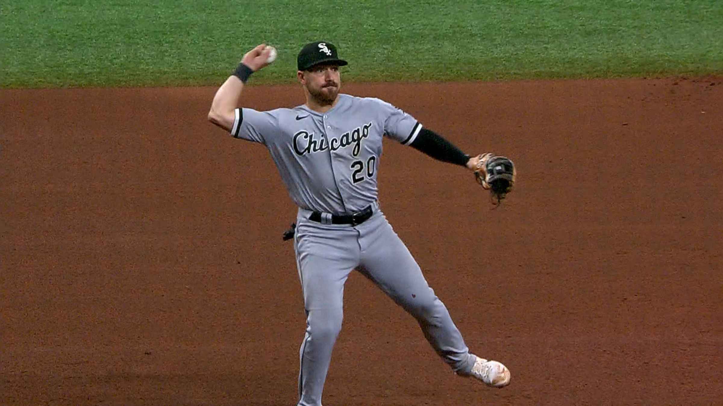 Isaac Paredes of Mexico singles on a sharp ground ball to left fielder