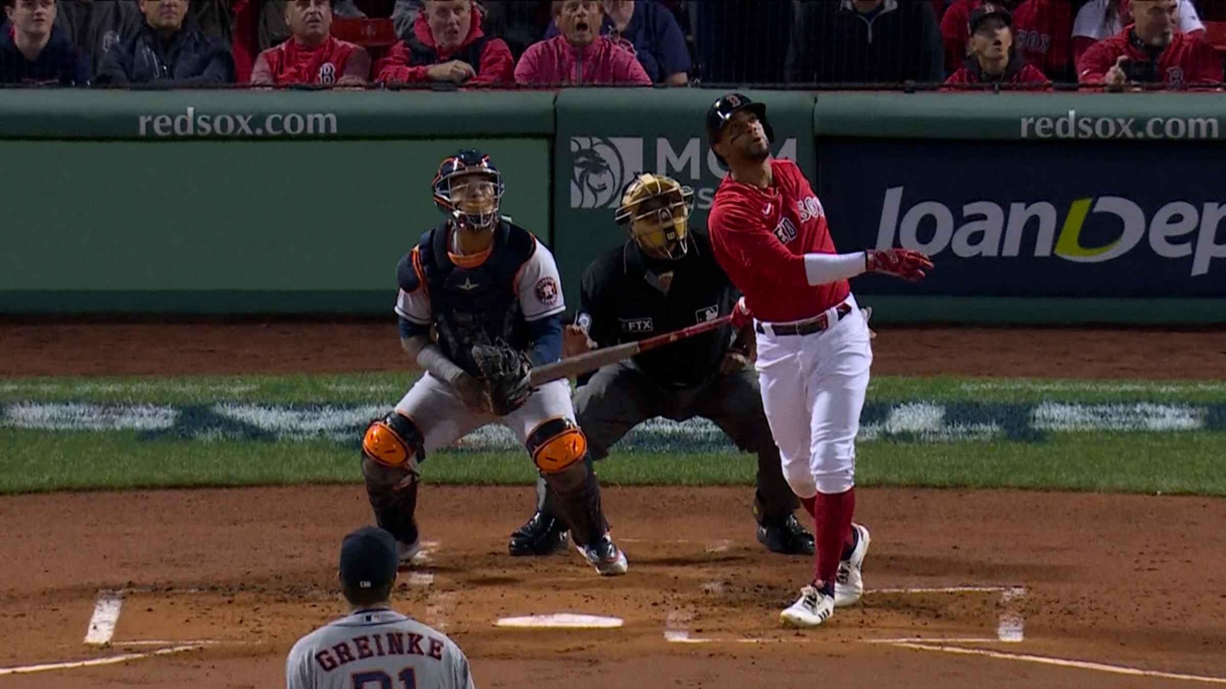 Watch Xander Bogaerts Give Red Sox Lead With Monster Solo Home Run