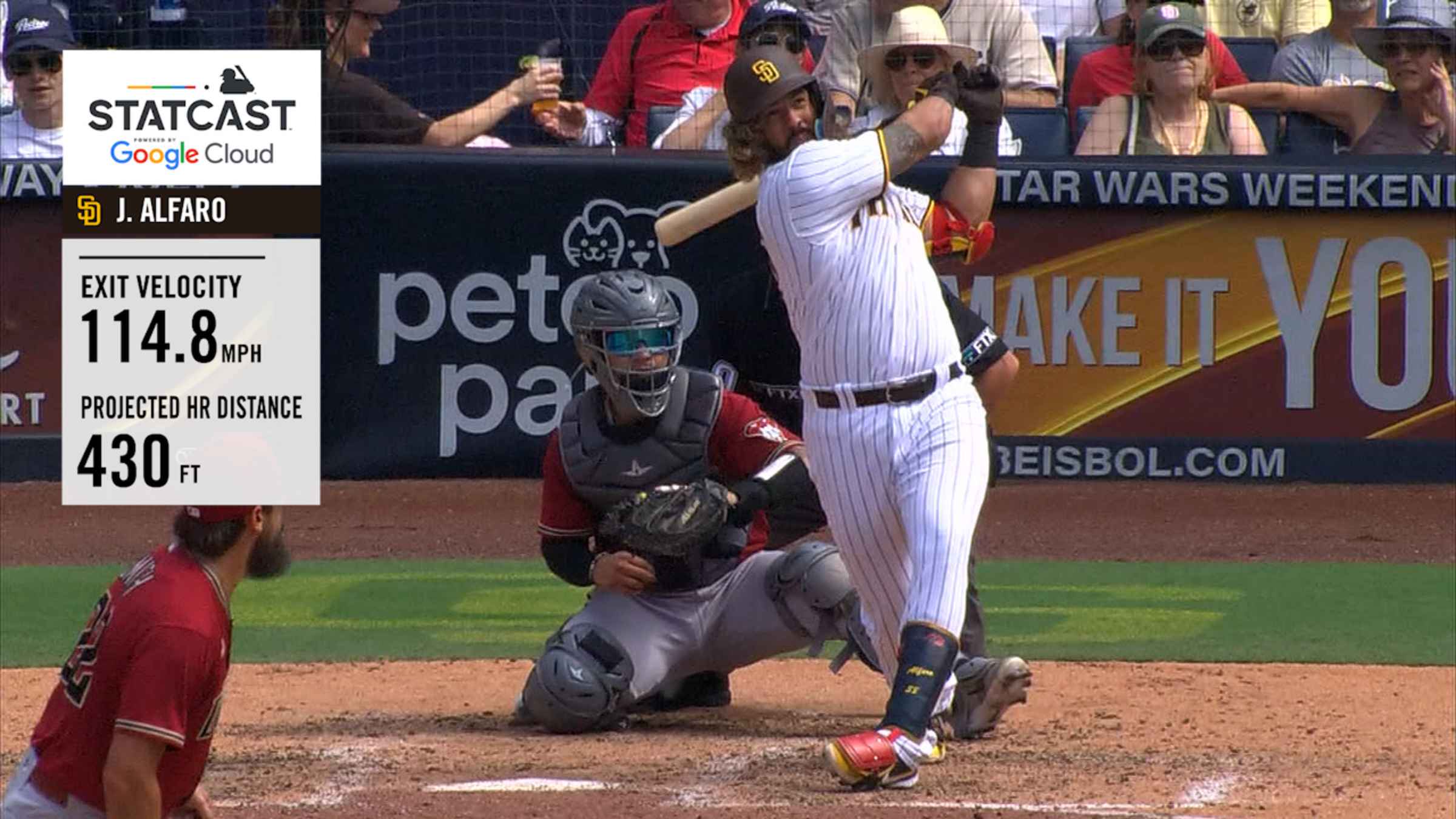 Jorge Alfaro's 2-run home run, 03/18/2023